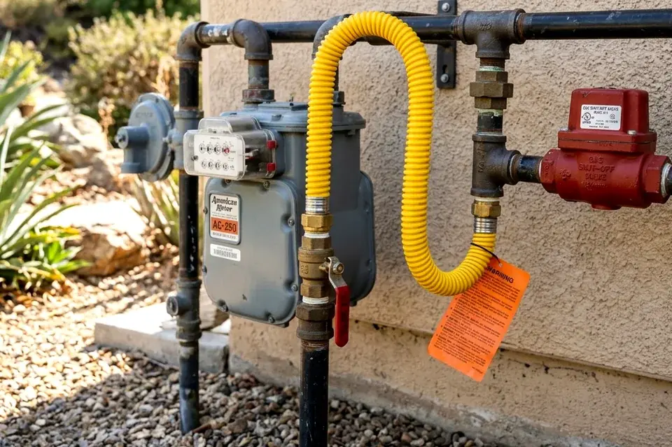 Gas Line Installation in Colton