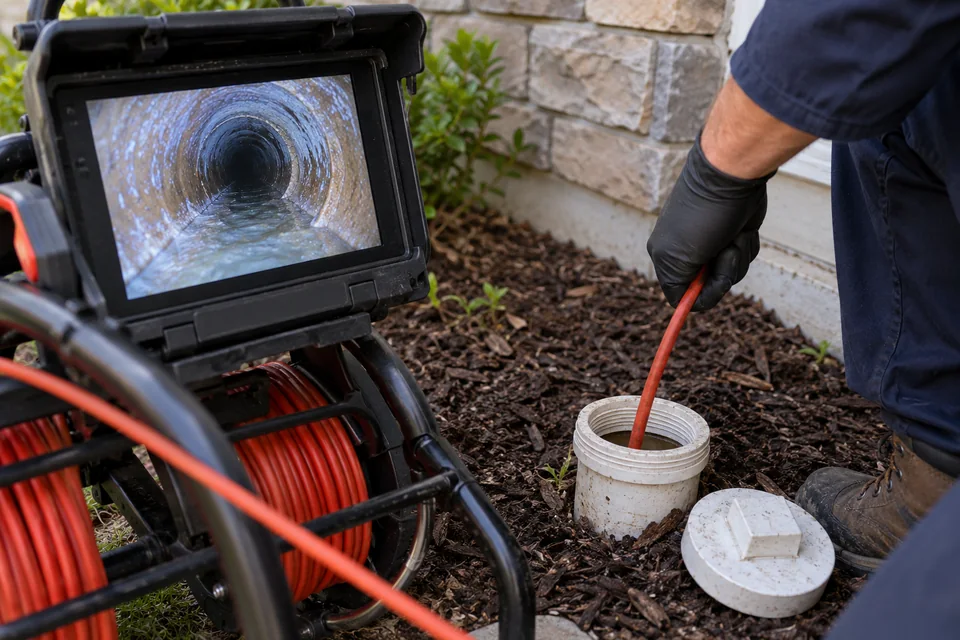 Sewer Camera Inspection in Colton