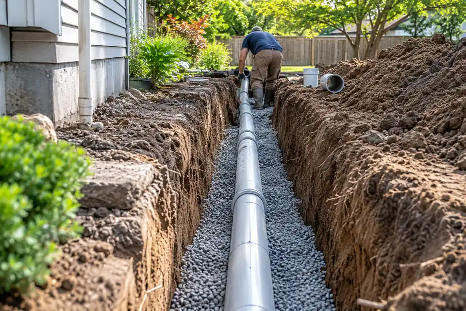 Sewer Line Replacement plumbing work in Colton CA