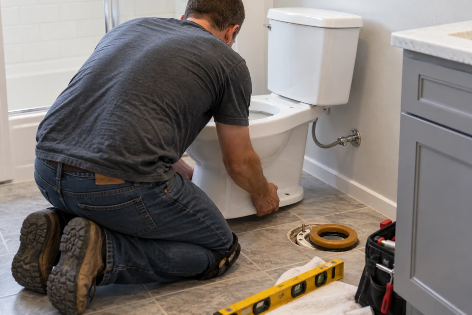 Toilet Repair and Installation plumbing work in Colton CA