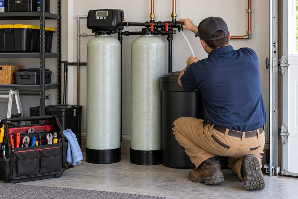 Water Softeners and Filtration plumbing work in Colton CA